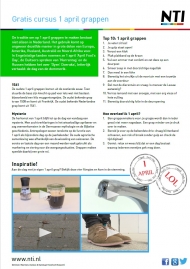 Gratis cursus 1 april grappen NTI
