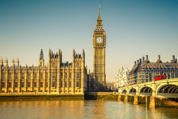 Londen Big Ben proefles engels a2l